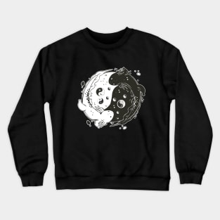 Yin Yang Axolotl Crewneck Sweatshirt